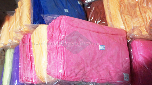 China Bulk Custom white Colorful microfiber cloth Supplier